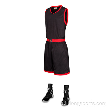 Dernier des conceptions de maillot de basket-ball orange